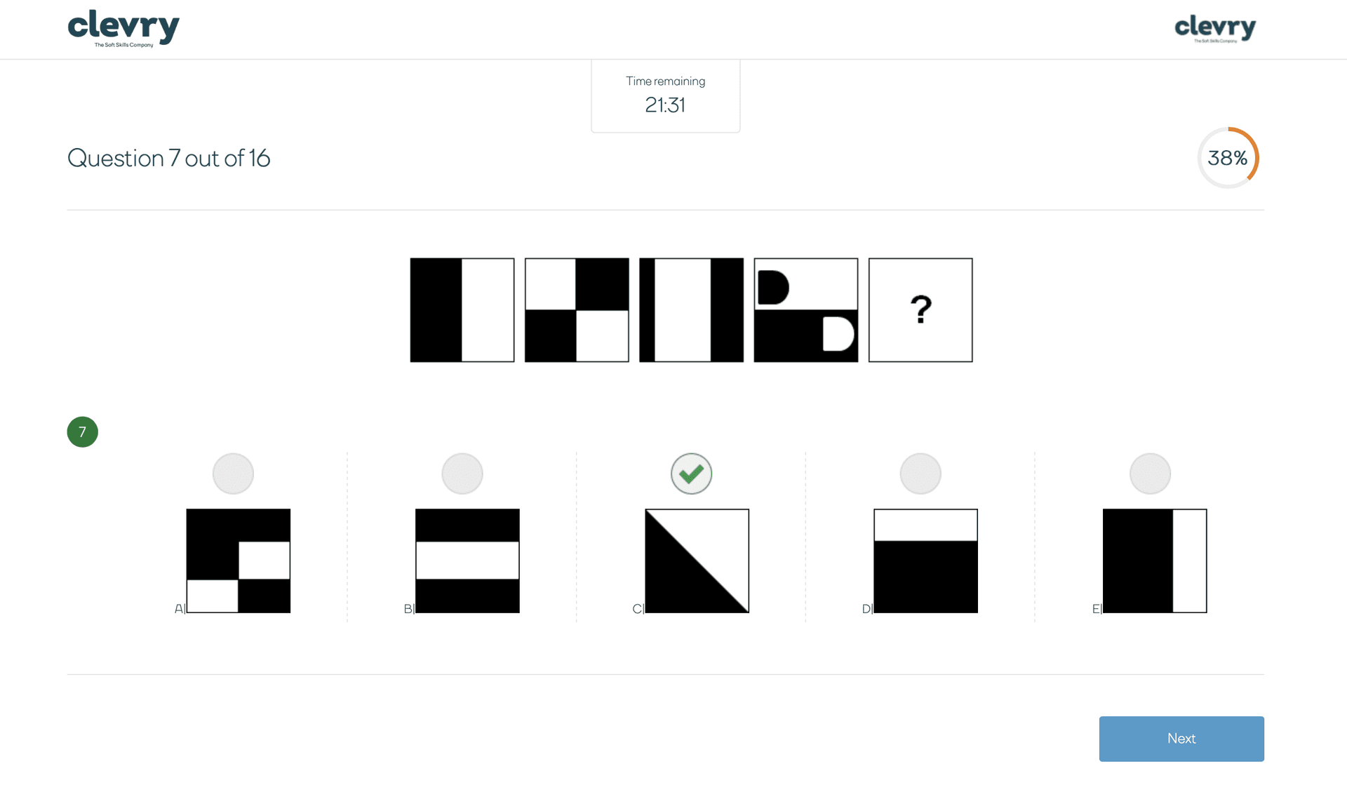 Ability test preview
