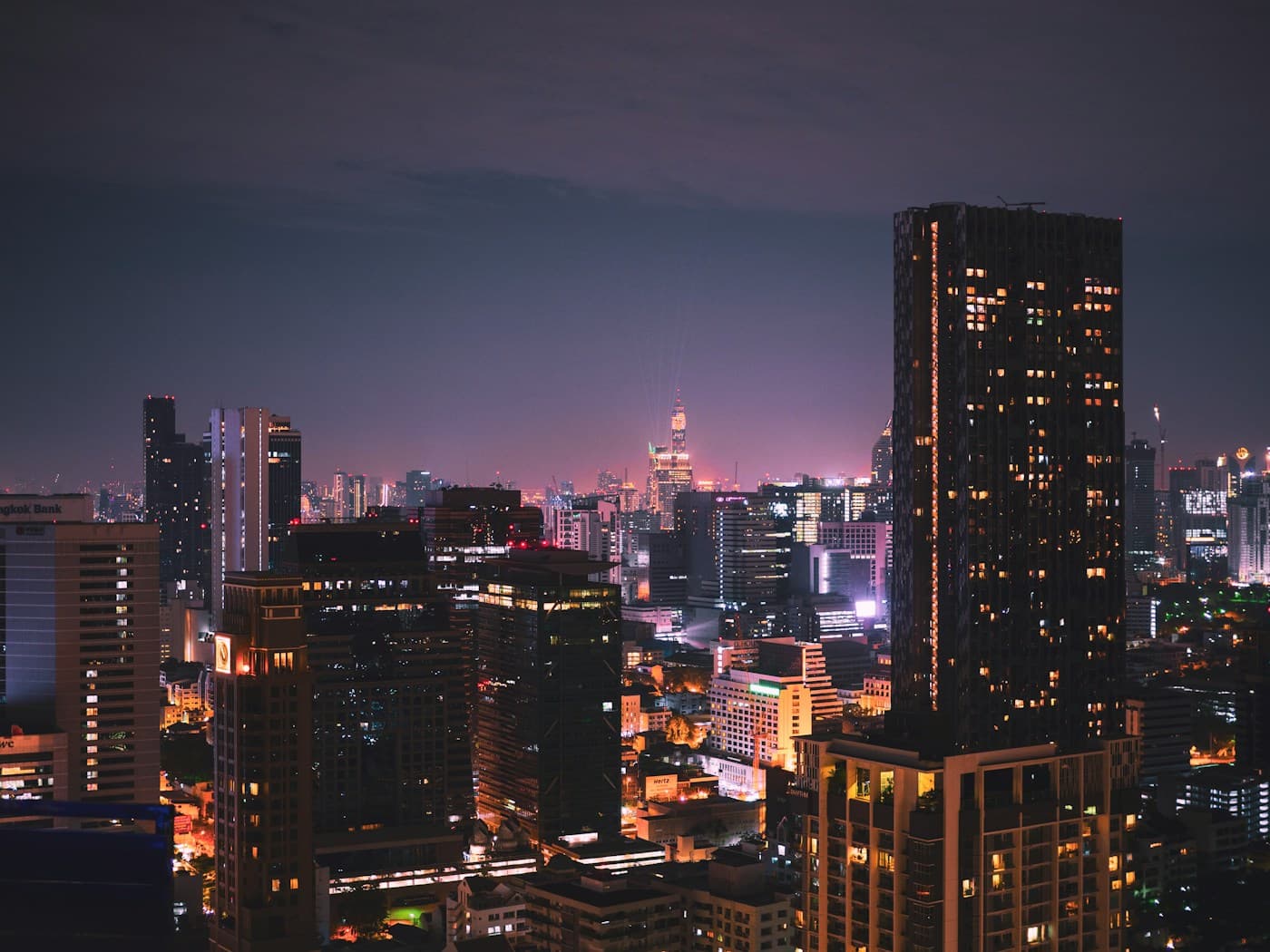 Bangkok skyline